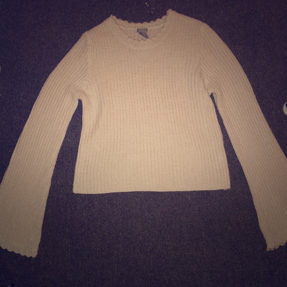 Cream sweater